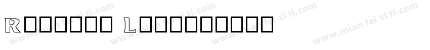 Renault Life字体转换